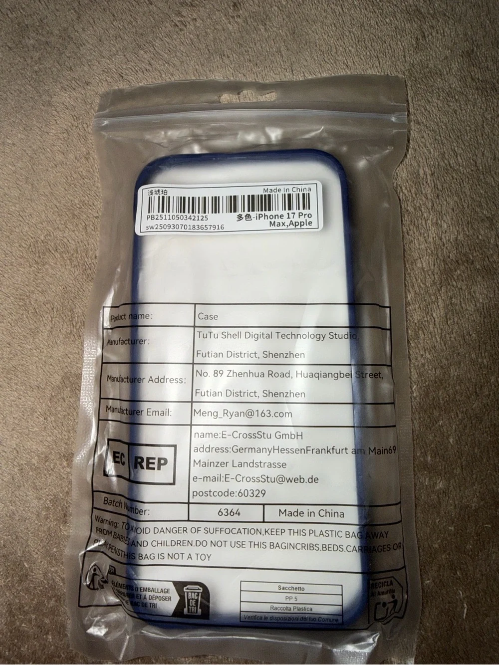 iPhone 17 pro max case